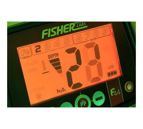 Металлоискатель Fisher F44 DD (с улучшенной катушкой)
