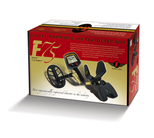 Металлоискатель Fisher F75 (Double-D Coil)