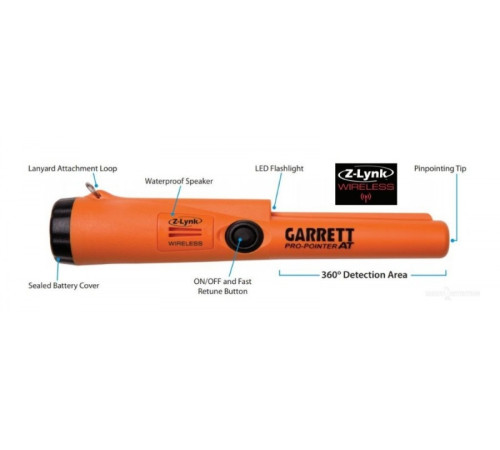 Металлоискатель Garrett Pro-pointer AT Z-Link